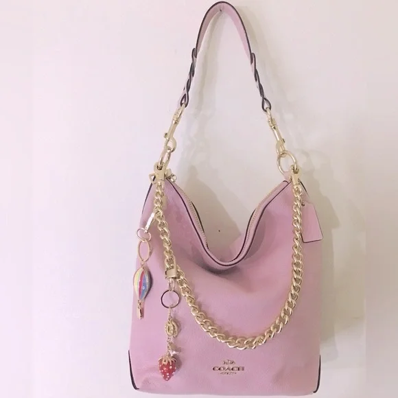 Coach Pink Abby Duffle Crossbody/Shoulder Bag NWOT